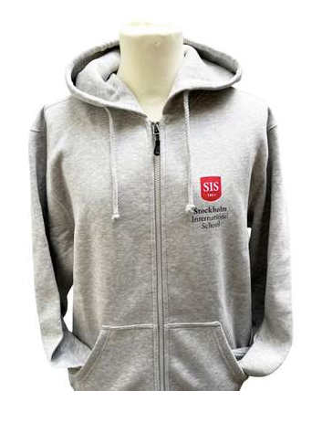 SIS Classic Hoodie Zipper (Grey & Black)